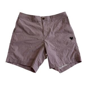 Party Pants Shorts Mens Medium Light Purple Stretchy Pockets Casual